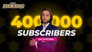 Dropshipping Live Q&A With The Ecom King (400K Subs Party & Mentorship Giveaways)
