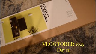 Assembling the Target TV Stand | Vlogtober Day 12