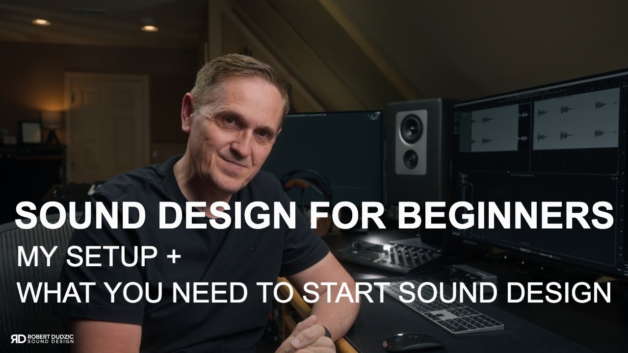 THE SOUND DESIGN FOR BEGINNERS: MY SETUP + WHAT YOU NEED TO START SOUND DESIGN 🎧⚙️