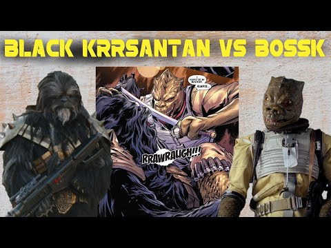 Black Krrsantan vs Bossk. Star Wars Theory Reaction