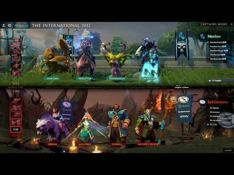 Newbee vs Evil Geniuses | Game 1 | TI 2017 | Main Event  | 1080p60