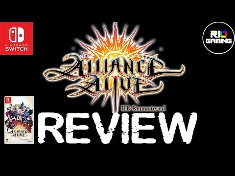 The Alliance Alive HD Remastered REVIEW - Nintendo Switch