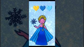 Elsa#@EasytoDraw84#shorts#youtubeshorts#viralvideo#shortvideo#art#creative#colors