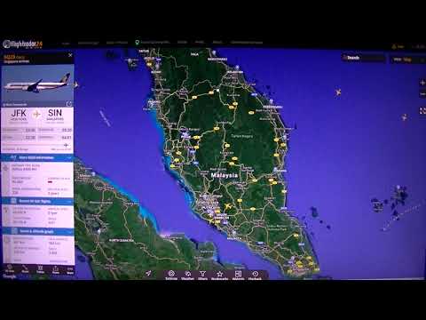 MongoTV_6903 - Flightradar24 - How Far Can i Fly - Part 53-New York-Singapore-SQ23-SIA23