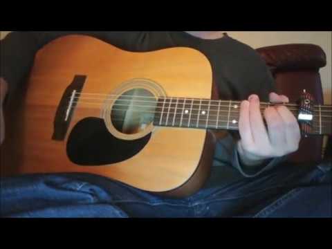 How to play Long Way Down by Robert Delong - easy beginner acoustic guitar