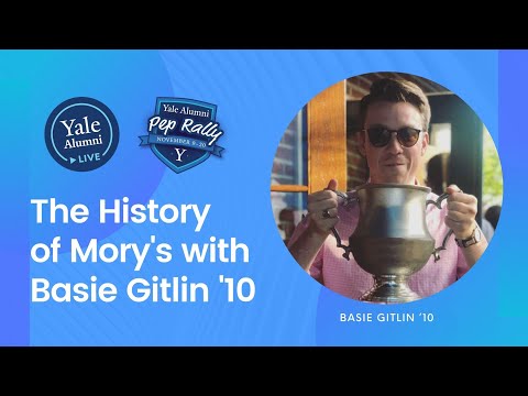 The History of Mory's with Basie Gitlin '10 | YAA Pep Rally ... - YouTube