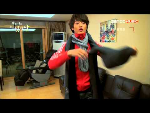 SHINee`s one fine day #1 - the night before they left in dormitory