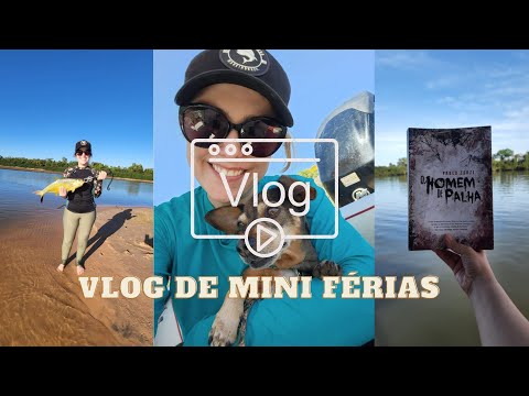 VLOG: Uma semana no Rio Araguaia - resenha de O homem de palha - receita de macarrão cremoso