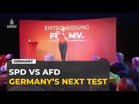 Germany state election: SPD faces challenge from rising AfD