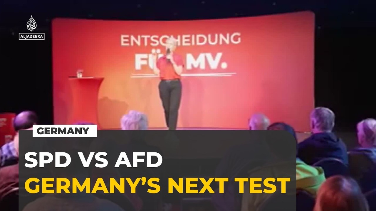 Germany state election: SPD faces challenge from rising AfD