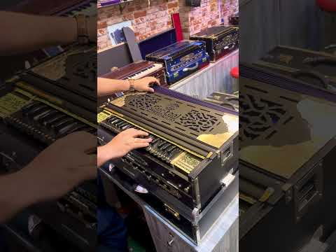 🎹 Again,Ready to Deliver a Premium 4-Line German Reed Black & Gold Harmonium for Milind Jee! 🎶