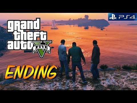 GTA 5 PS4 Gameplay Walkthrough ENDING (First Person)
