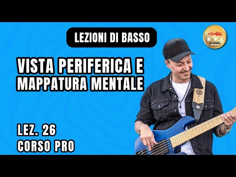 Lezioni di Basso #26 Corso Pro - Vista periferica e mappatura mentale