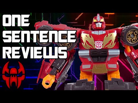 Reviewing Every Transformers Energon Toy In One Sentence
