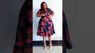 Gorgeous and elegant Ankara Wrap Max Dress #zamakalefashion #latestafricaprint #latestafricaprint