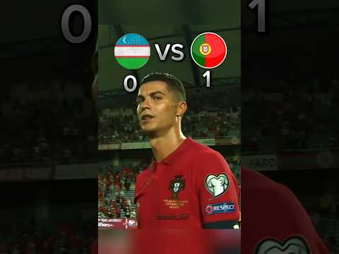 Uzbekistan vs Portugal  #football #ronaldo