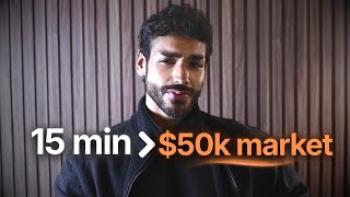How to pick your $50k/mo market in 15 min (using connector OS)