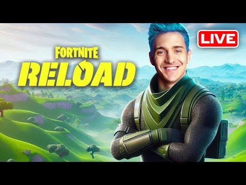 Finally Playing Fortnite Reload 🔴 Live