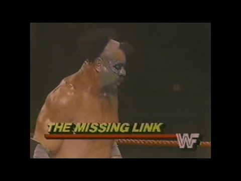 Missing Link in action   Championship Wrestling June 8th, 1985