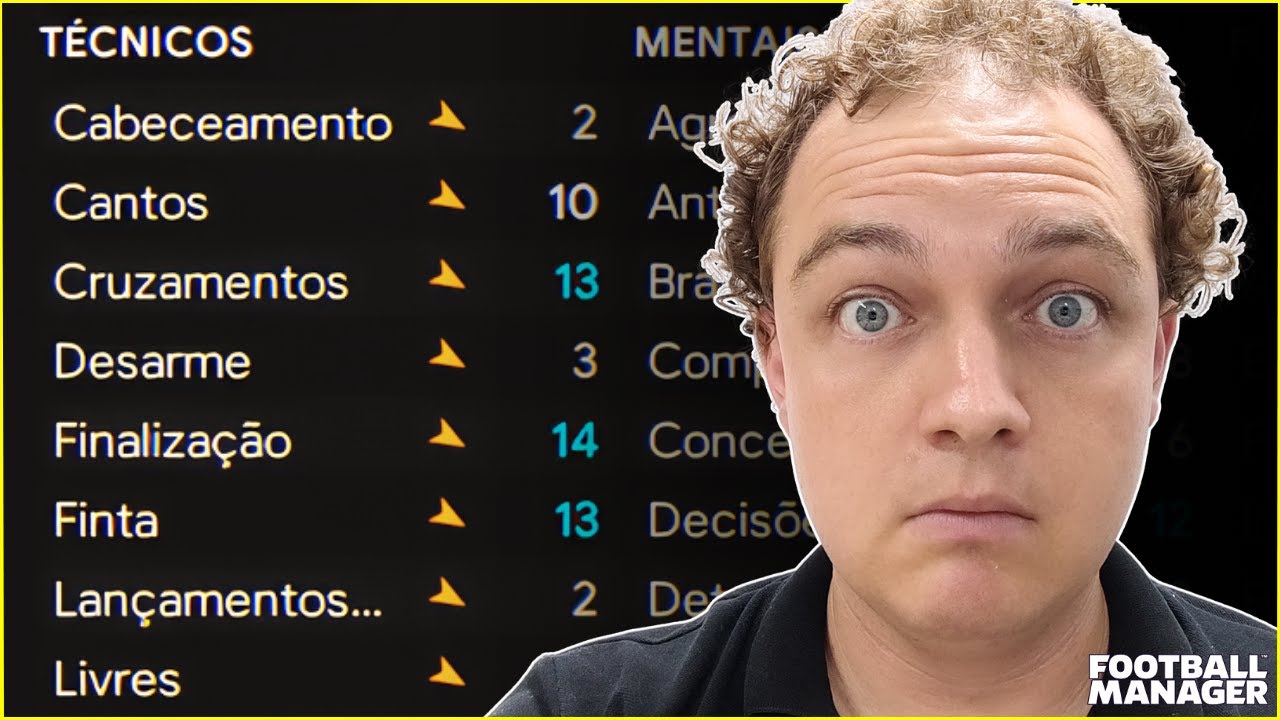 JOGADOR PERDENDO ATRIBUTOS?! ESSES são os 10 MOTIVOS | Football Manager