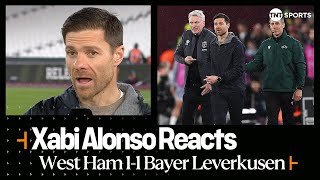 KEEP GOING TILL THE LAST MINUTE | Xabi Alonso | West Ham 1-1 Bayer Leverkusen | UEFA Europa League