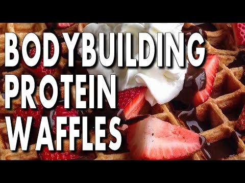 HIGH-PROTEIN BODYBUILDING BREAKFAST WAFFLES