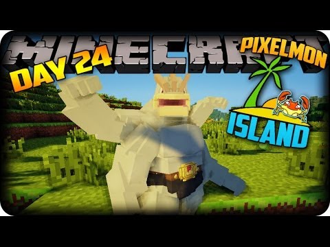 MINECRAFT PIXELMON ISLAND - Day 24 - LAST EVER TRAINING EPISODE!