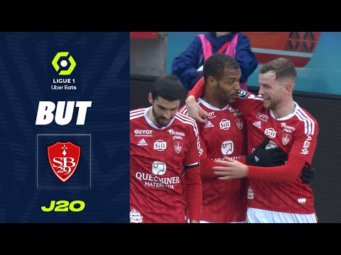 But Steve MOUNIE (34' - SB29) STADE BRESTOIS 29 - ANGERS SCO (4-0) 22/23