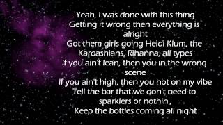 Calvin Harris (Feat. Tinie Tempah) - Drinking From the Bottle (Lyrics On Screen)
