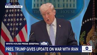 Download lagu President Trump leads White House press briefing mp3
