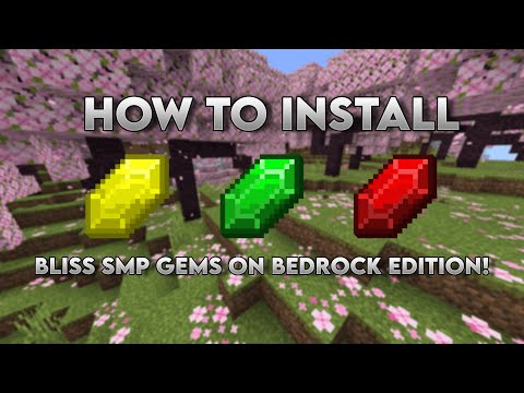 How to install bliss smp plugin/mod on bedrock edition!