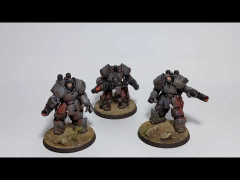 Converted Warhammer 40k Obliterators - ZABDI Pattern Centurions