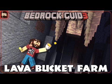Prowl8413 - Lava Bucket Farm For INFINITE Fuel | Bedrock Guide S3 EP10 | Minecraft Tutorial Survival Lets Play