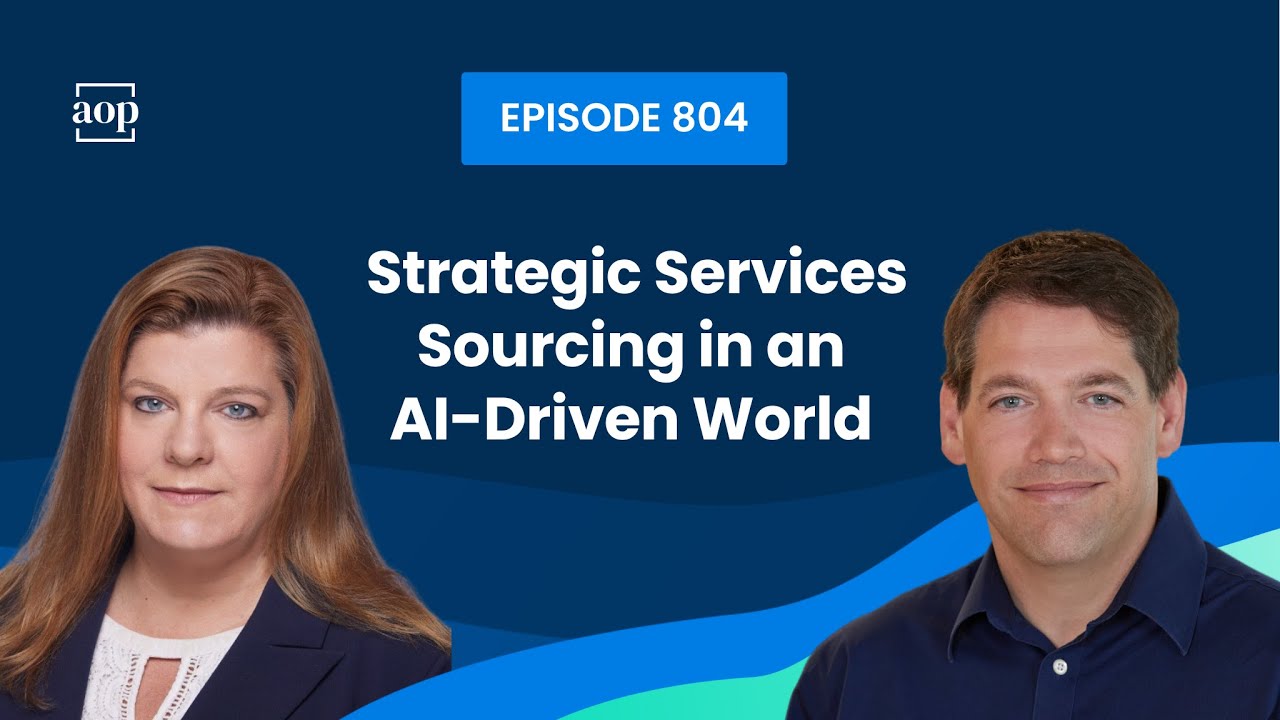 Strategic Services Sourcing in an AI-Driven World W/ Amy Fong