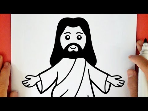 HOW TO DRAW JESUS CHRIST - YouTube