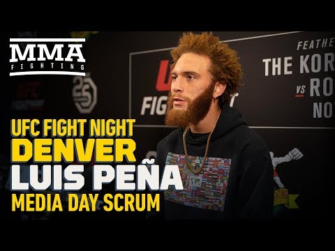 UFC Denver: Luis Peña Says He's 'Gained Confidence' Training With Khabib Nurmagomedov - MMA Fighting