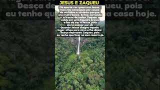 JESUS SALVA ZAQUEU #palavradedeus #fe #evangelho