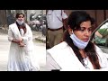 Anchor Anushree Emotionally Keeps Heavy Steps Towards Puneeth Rajkumar Home