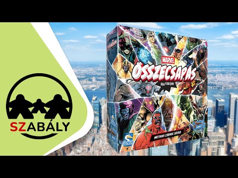 Játékszabály: MARVEL - ÖSSZECSAPÁS NEW YORKBAN - d3meeples