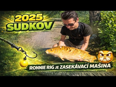 Rybaření I Sudkov 2025 I Chytání na montáž Ronnie Rig a boilie Karel Nikl Carp Bonbons/Gigantica