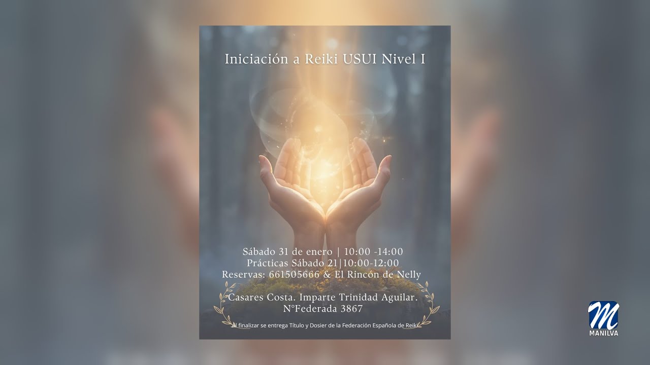 Taller de Iniciación a Reiki Usui Nivel 1