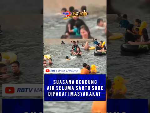 Bendung Air Seluma Jadi Wahana Kolam Renang Gratis 