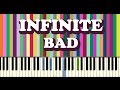 Infinite - Bad piano cover 