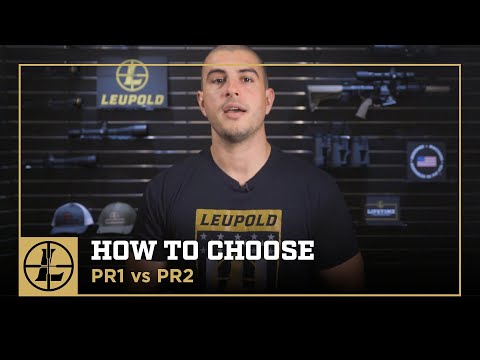 PR1 v PR2 Reticle Breakdown  - How to Choose a Tactical Scope