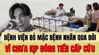 Hospital Abandons Patient to Die Just Because He Could Not Pay Hospital Fees on Time
