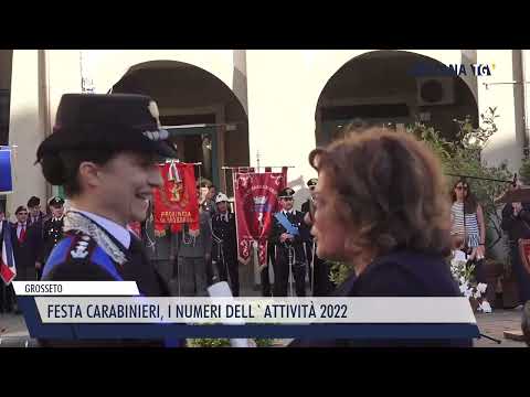 2023-06-06 GROSSETO - FESTA CARABINIERI, I NUMERI DELL'ATTIVITÀ 2022