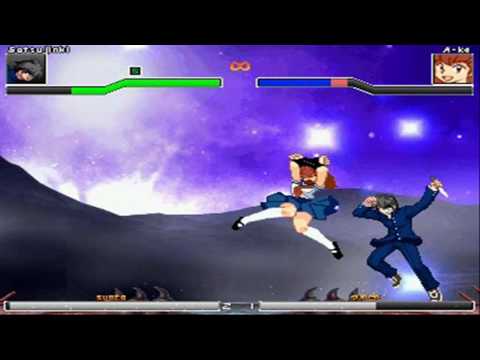 [MUGEN] Satsujinki (me) vs A-KO-OGGY