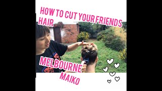 How to do trim on your boyfriend hair during LOCKDOWN??