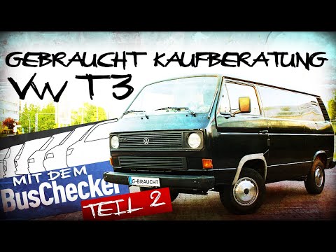 VW T3 Kaufberatung Teil 2 - Detailwissen und Besuch vom BusChecker Enrico Nagy.