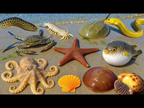 🌊 Ocean Foraging Amazing |🐍 Eels, 🐡 Pufferfish, ⭐ Starfish, 🦀 Crabs & 🥒 Sea Cucumbers!